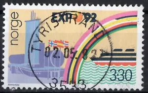 1715 Noruega 1992, NK 1143 SON Tyristrand 02.05. 92 (BU) - Imagen 1 de 1