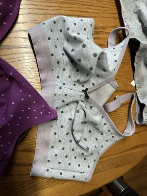 Lane Bryant Cotton Unlined No-Wire Bra 40D  Floral Shadow - Image 1 of 4