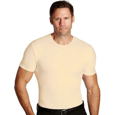 Insta Slim Crewneck Firming Compression Slimming Under Shirt - XL - Nude - Image 1 of 2