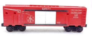 Lionel Train Poster 6530 Firefighting Instruction Boxcar, Nice Car - Picture 1 of 13