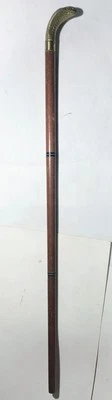 Rare Antique Cobra Walking Stick Cane w/ Hiden Flask -Collapsible - Image 1 of 4