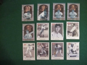 Lot (11 Different HOF'ers) 2001 Fleer Greats and Topps HOF Collection - NM - Picture 1 of 14