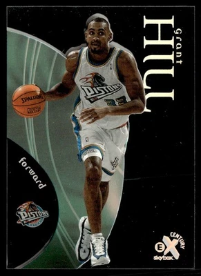 1998-99 SkyBox E-X Century Grant Hill #6 - Image 1 of 2