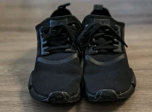 Adidas NMD R1 Triple Black Training Running Shoes Boost fv9015 Men's Size 8.5 - Picture 1 of 7