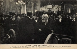 CPA Le Président de la République au Salon de l'Automobile,... - 4472540 - Bild 1 von 2