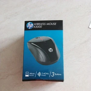 HP Wireless Mouse X3000 Black - Brand New bought and never used - Bild 1 von 8