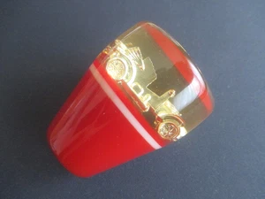 DDR, originaler Schaltknauf für Trabi, Wartburg usw, Kunstharz, Motiv "Oldtimer" - Bild 1 von 9