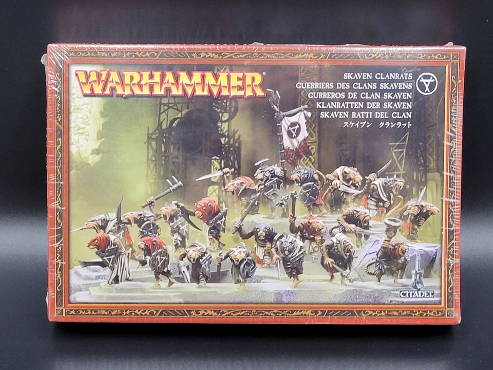 Skaven Clanrats Warhammer 2009 Hobby Unfinished Models Sealed - Image 1 of 4