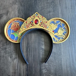 Disney-Inspired Beauty And The Beast 3D Printed Ears Headband Princess Belle - Picture 1 of 6