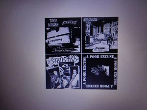 RARE CD 5 PUNK BANDS TOXIC NARCOTIC GLOBAL THREAT UNSEEN POOR EXCUSE STATISTICS - Picture 1 of 1
