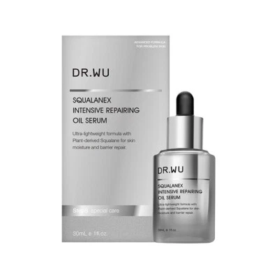 Dr. WU Squalanex Intensive Repairing Oil Serum 30ml 達爾膚 角鯊潤澤修復精華油 NEW  - Image 1 of 4