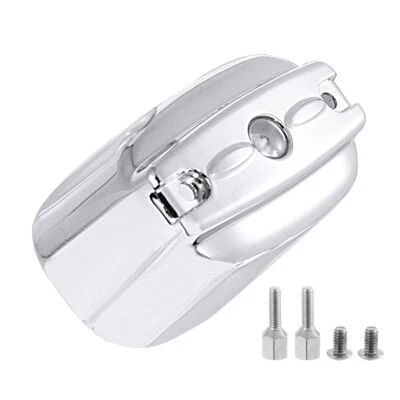 Chrome Rear Brake Master Cylinder Cover For Harley Heritage Softail Fatboy FLSTF - Image 1 of 4