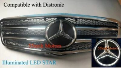 W212 E350 E550 Grill grille E63 AMG LED Illuminated Star emblem 2011 2013 - Изображение 1 из 4
