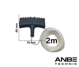 3.5mm Handgriff Startergriff Seilzugstarter für Rasenmäher Rüttelplatte Stampfer - Bild 1 von 1