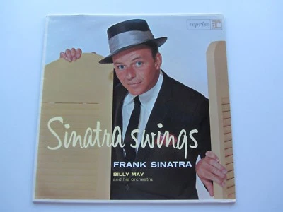 FRANK SINATRA ORIG 1961 UK LP   SINATRA  SWINGS   REPRISE  R-1002  EXCELLENT  - Image 1 of 4