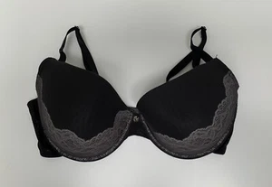 Damen Natori Unter-BH 34DD schwarz Spitze gefüttert Bügel 09120 - Bild 1 von 5