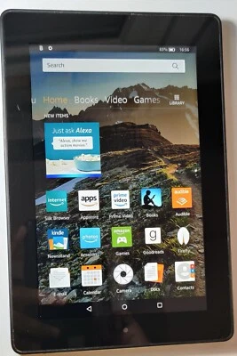 Amazon Fire HD 7 (4th Generation) 8GB Wi-fi 7in Black Working Well #22B - Image 1 of 4