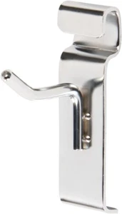 50 ganci picchetti 2" griglia metallica lamella display cromato diametro 6 mm picchetto parete griglia metallo - Foto 1 di 3