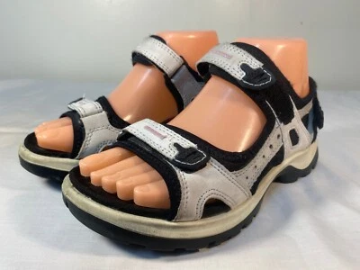 Ecco Yucatan Sandals Women's White Leather Comfort - EU 37 (US 6-6.5) - Image 1 of 4