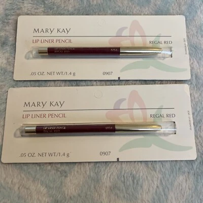 Mary Kay Lip Liner Pencil Regal Red #0907 ••NEW•• *** LOT OF 2 *** - Image 1 of 3