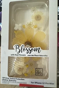 ROQQ Blossom With Real Flowers IPhone Case For iPhone 12 Pro Max, NEW - Photo 1 sur 1