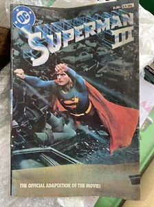 Vintage Superman III DC Offizielles Comicbuch 1983 Vol 1 Nr. 1 seltenes Sammlerstück - Bild 1 von 9