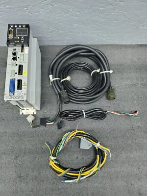 Dai-Ichi Dentsu SAN4 II-40M-PServo Drive SAN3-DP2 AC Servo Drive 200-220VAC - Image 1 of 4