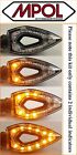 Front Arrowhead LED Sequential Indicators For KTM EXC 500 1992-2009