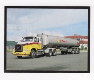 Sanitarium NZ  Big Rigs 1992. #08 Volvo Turbo Shell Petrol Tanker