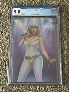 Female Force: Taylor Swift #1 Karych Foil Variant CGC 9.8 Limited To 150 - Picture 1 of 4