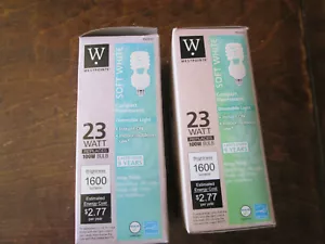 2 - Westpointe 23W Soft White Compact Flouresent Dimmible Light Bulb - Picture 1 of 4