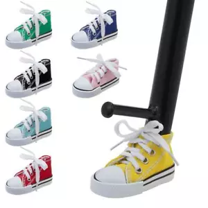 Mini Motorcycle Kickstand Shoe Cute Canvas Sneaker Motorbike Foot Support Bike - Picture 1 of 38