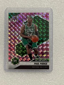 2020-21 Mosaic Paul Pierce All Time Greats Pink Camo Prizm #285 Boston Celtics - Picture 1 of 2