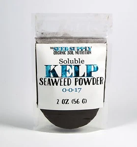 2 Ounces Soluble Kelp Seaweed Powder Plant Growth Stimulant Organic Fertilizer - Picture 1 of 4