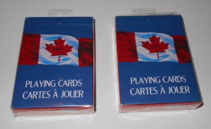 Bicycle Playing Card No. 559 R Canadian Flag 2 Total - Brand New Sealed - Foto 1 di 6