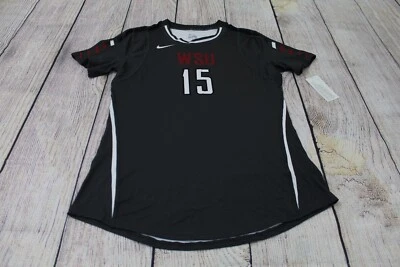 Camiseta deportiva de voleibol para mujer Nike Washington State Cougars WSU #15 NUEVA CON ETIQUETAS MUESTRA mediana Foto 1 de 4