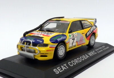 Altaya 1/43 Scale AL121219 - Seat Cordoba WRC - #7 Safari Rally 2000 - Image 1 of 4