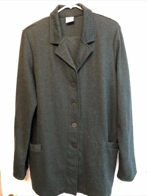 Weekenders 2 Piece Women’s Dark Green Pant Jacket Suit Set Size L, Large - Image 1 of 4