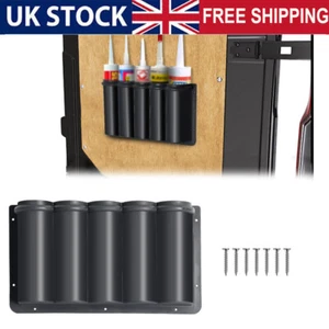 5 Tube Holder, Silicone Sealant Mastic Caulk Adhesive Tubes Van/Workshop/Garage - Picture 1 of 10