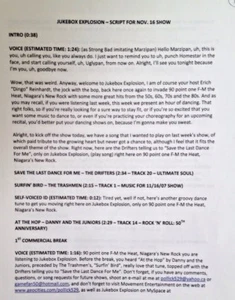 RADIO SHOW:JUKEBOX EXPLOSION 11/16/07 DANCE PARTY: TRASHMEN, FALCO, SUZI QUATRO - Picture 1 of 4