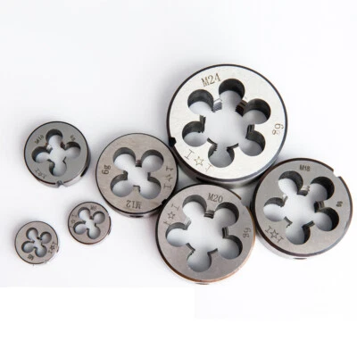 Select Size M2 to M52 Metric Left Hand Thread Die Round Threading Dies - Image 1 of 4