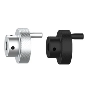 Mini Drehmaschine Handrad 30/40/50/60/80mm Aluminium Handrad Mit Kurbelgriff - Picture 1 of 86
