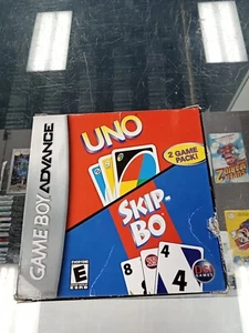 Uno Skip-Bo Nintendo Game Boy Advance  - Picture 1 of 7