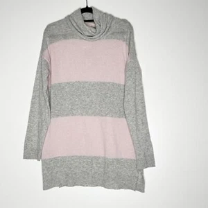 Nuevo Suéter Benedetta B. Italia Lana Merino Cachemira Capucha Cuello Para Mujer Talla Pequeña - Imagen 1 de 8