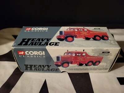 Siddle Cook Scammell Constructor Heavy Haulage CORGI CLASSICS Die Cast NEW w Box - Image 1 of 4