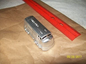 3 DIECAST MIDGETOY SILVER TRAIN ENGINE,LOCOMOTIVES,1 HOOK,NO WHEELS - Picture 1 of 7