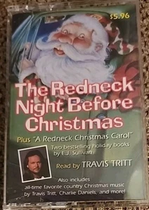 The Redneck Night Before Christmas Travis Tritt cassette tape 1997 EMI-Capitol - Picture 1 of 7
