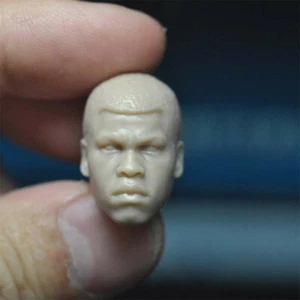 1/12 Scale The Force Awakens John Boye Finn Head Sculpt Unpainted Fit 6" Figure - Picture 1 of 4