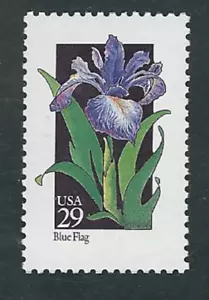 Scott #2663...29 Cent....Wild Flowers/Blue Flag...4 Stamps - Picture 1 of 1