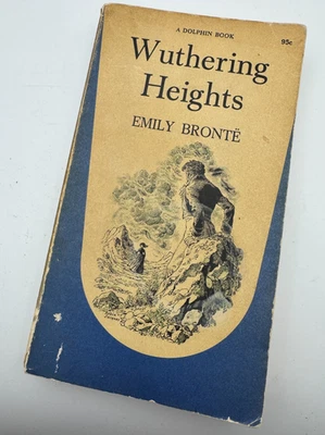 WUTHERING HEIGHTS Emily Bronte RARE 1961 Dolphin Book Paperback ~ 2026 MOVIE! Foto 1 de 4